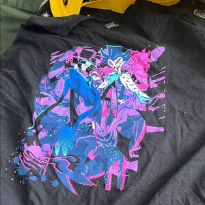 Black Graphic T-Shirt Helluva Boss